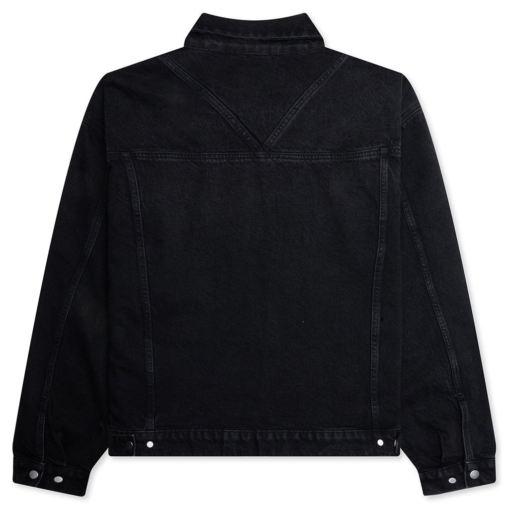 R4 DENIM JACKET - BLACK - 2