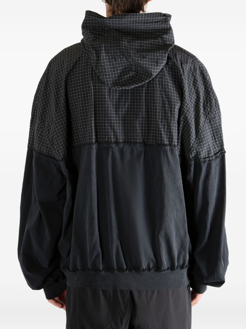 check panelled shirt 4