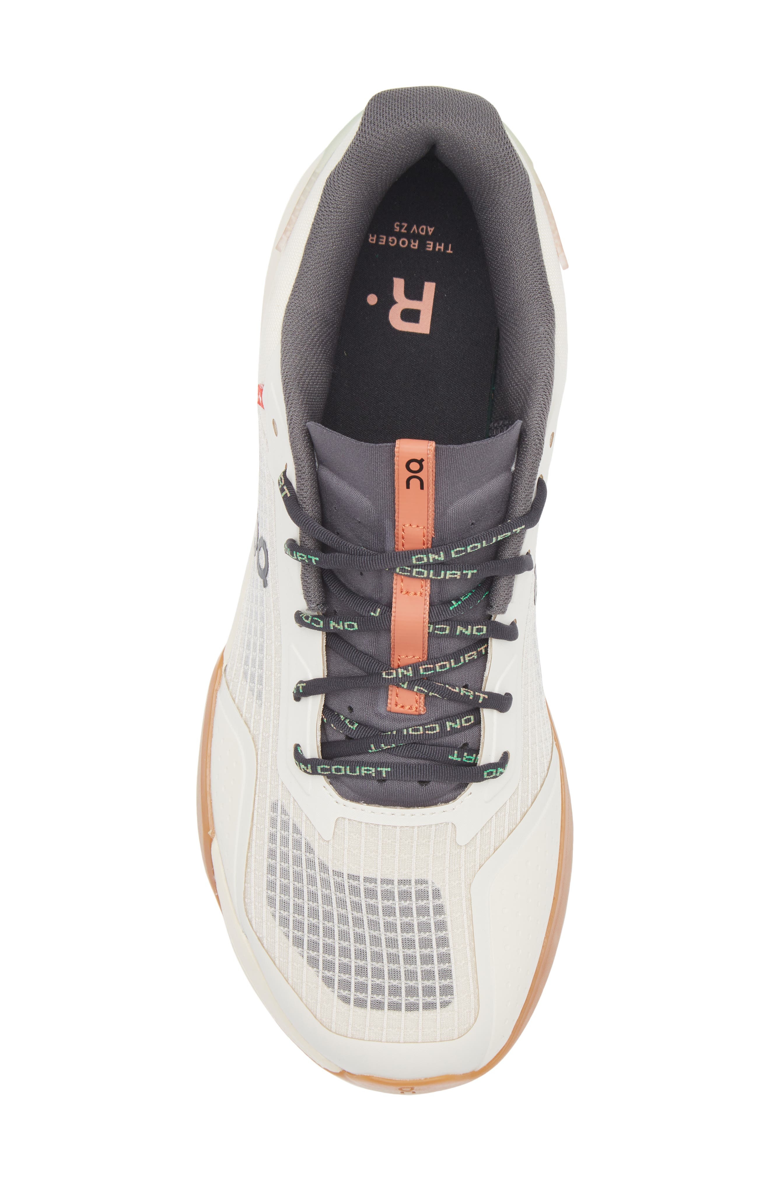 On THE ROGER Adv Z5 Tennis Shoe in Cream/Almond at Nordstrom - 5