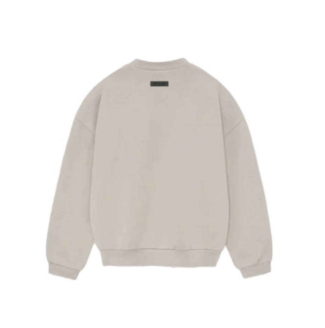 Fear of God Essentials FW23 Crewneck 'Silver Cloud' 192BT232042F - 2