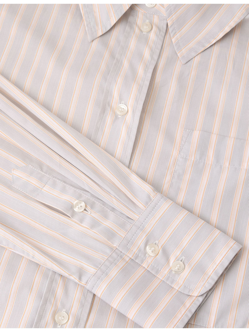 Carlotta Striped Cotton Shirt 4