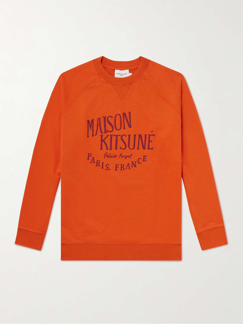 Palais Royal Logo-Print Cotton-Jersey Sweatshirt 1