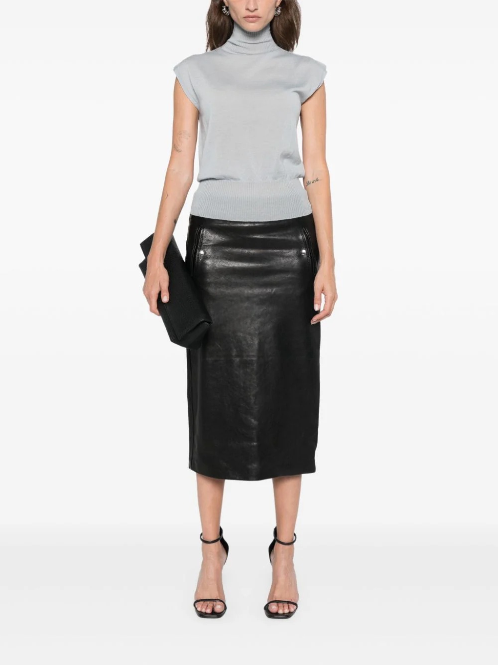 RICK OWENS Women SL Turtle Tops - 3