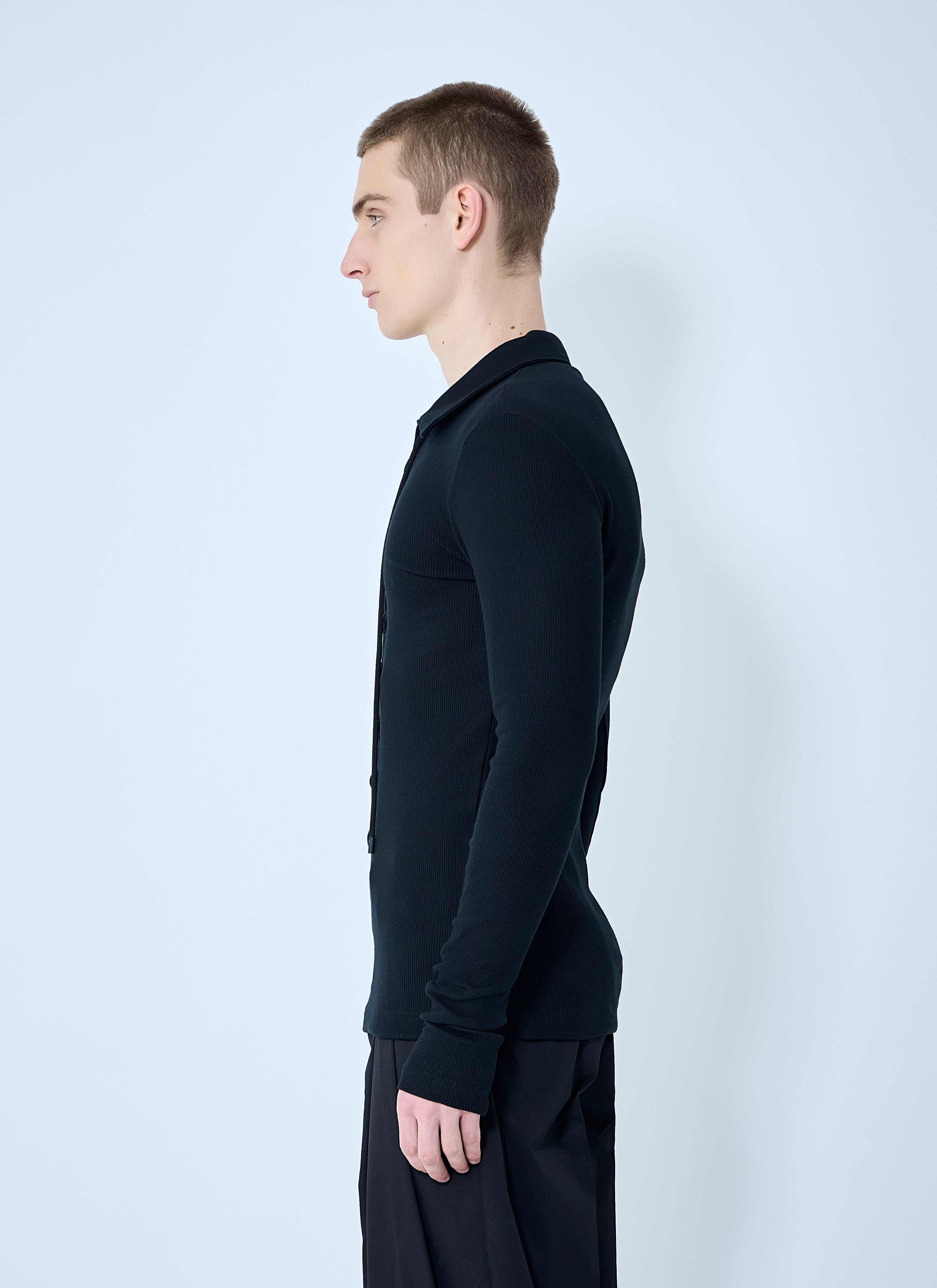 Dolce & Gabbana Men Jersey Polo Sweater - 3