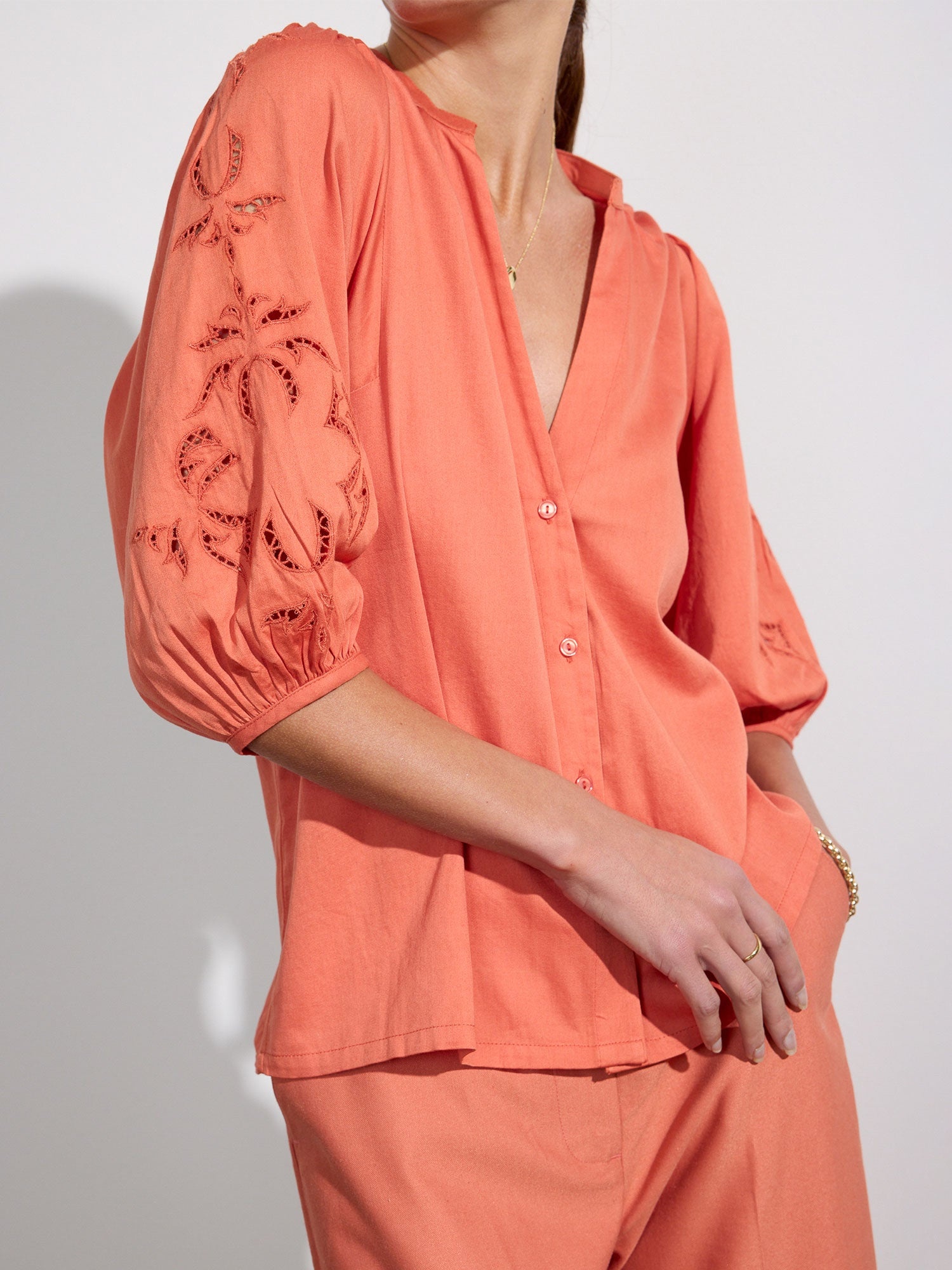 The Asteria Embroidered Top - 1
