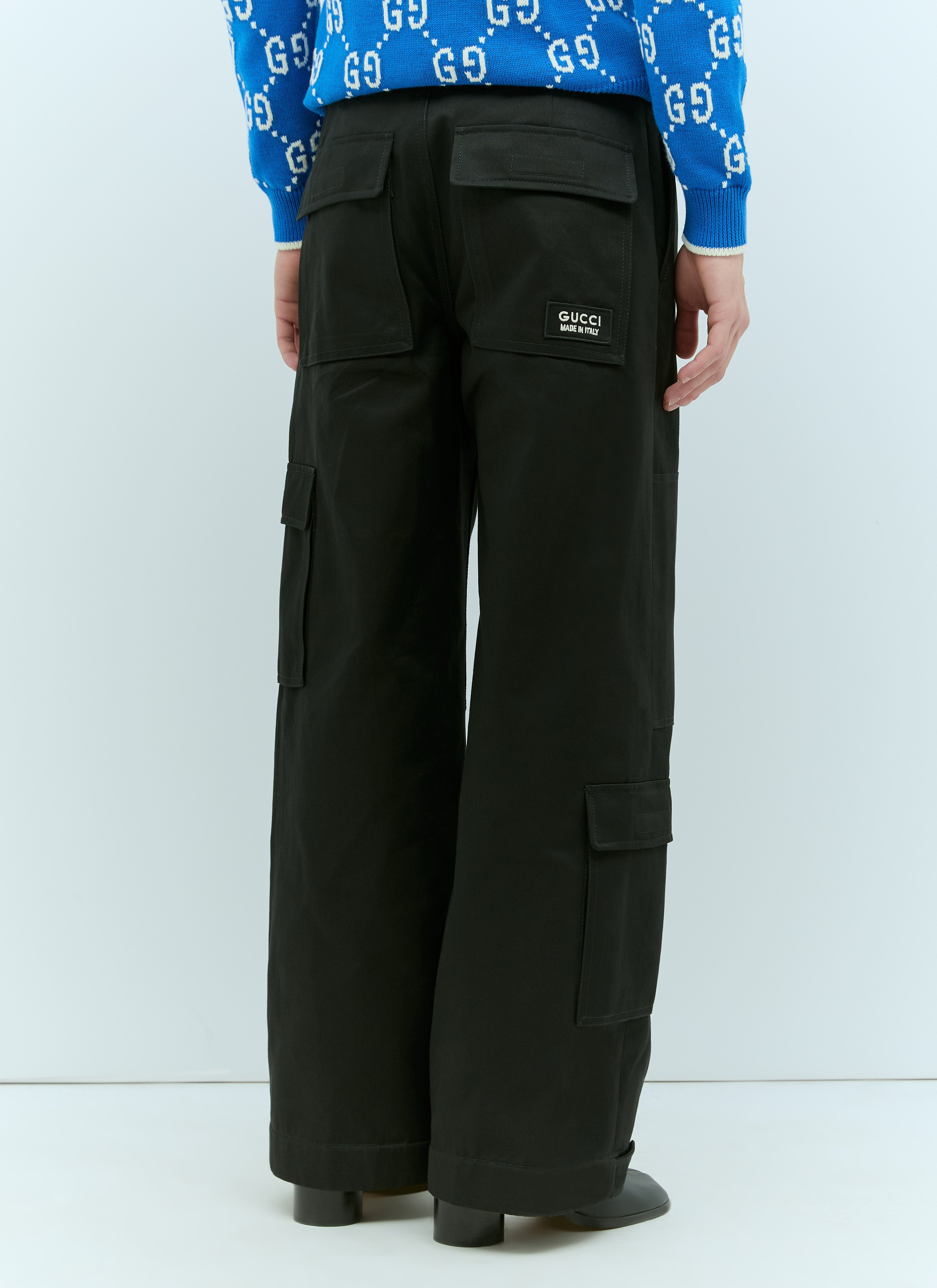 Gucci Men Drill Cargo Pants - 6