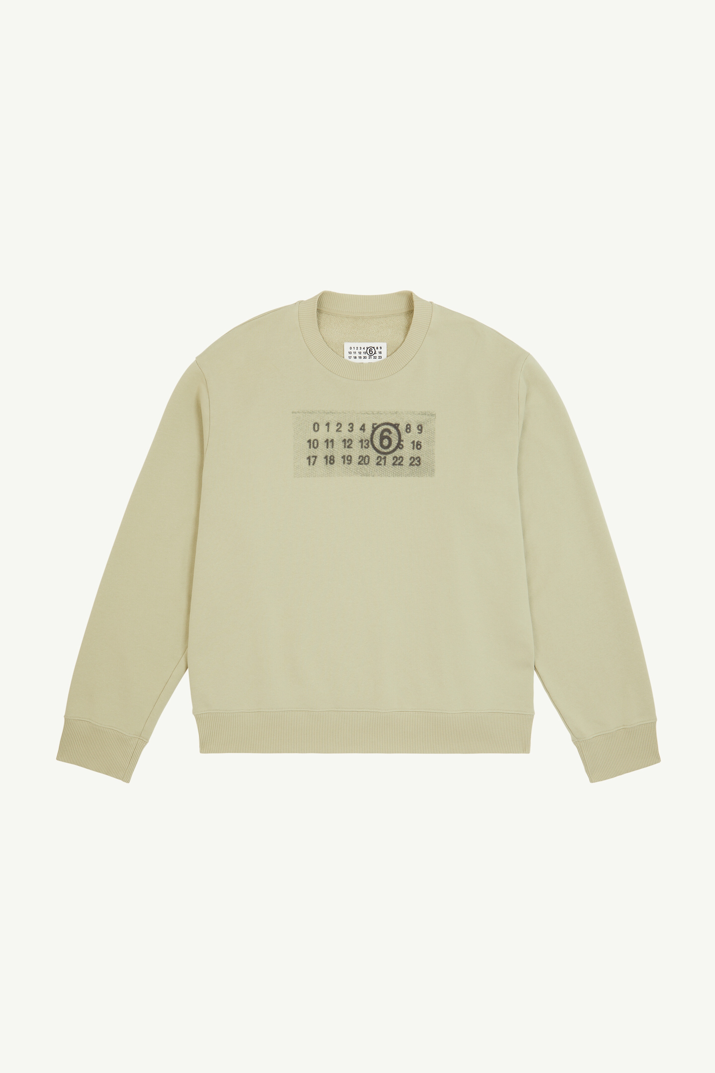 Rasterized Zip Print Sweatshirt - 1