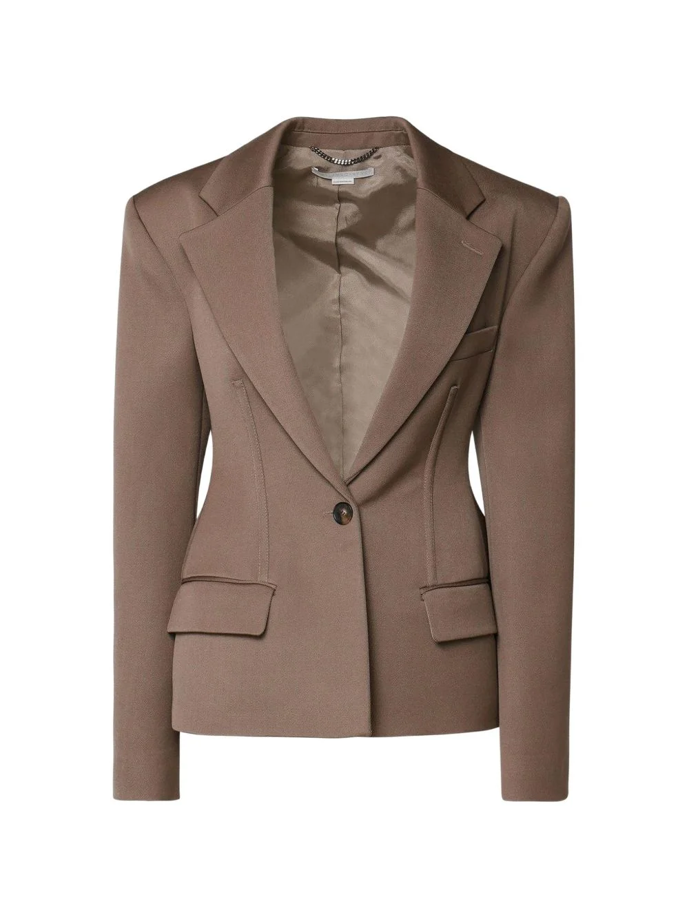 notched-lapel blazer - 1