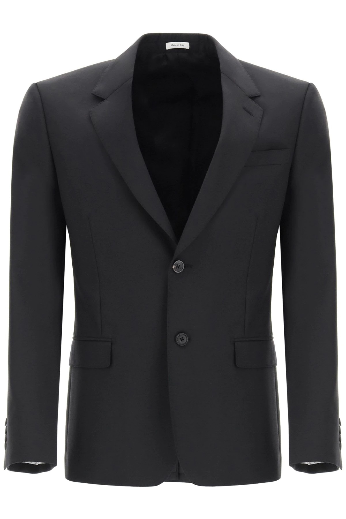 WOOL AND MOHAIR BLAZER - 1