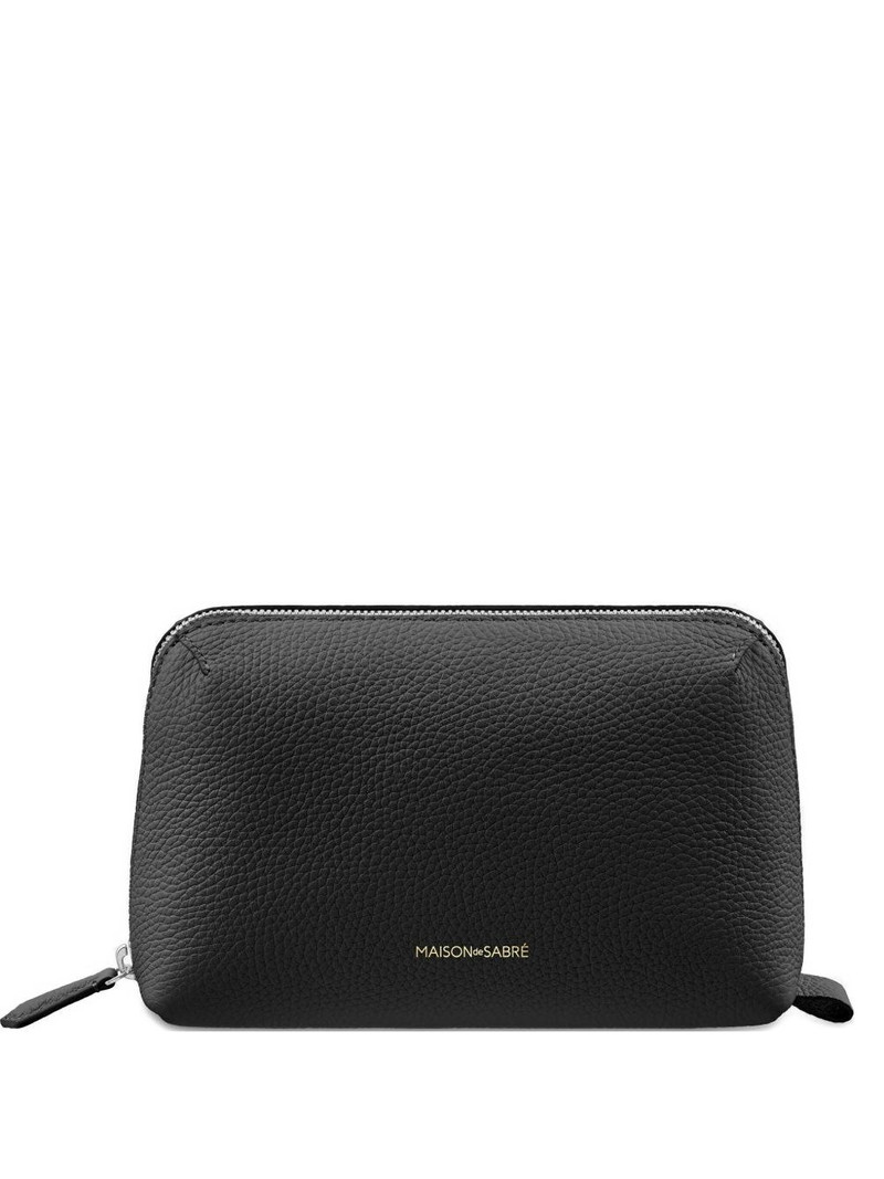 pebbled zip pouch 1