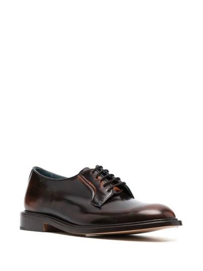Tricker's lace-up Derby shoes outlook