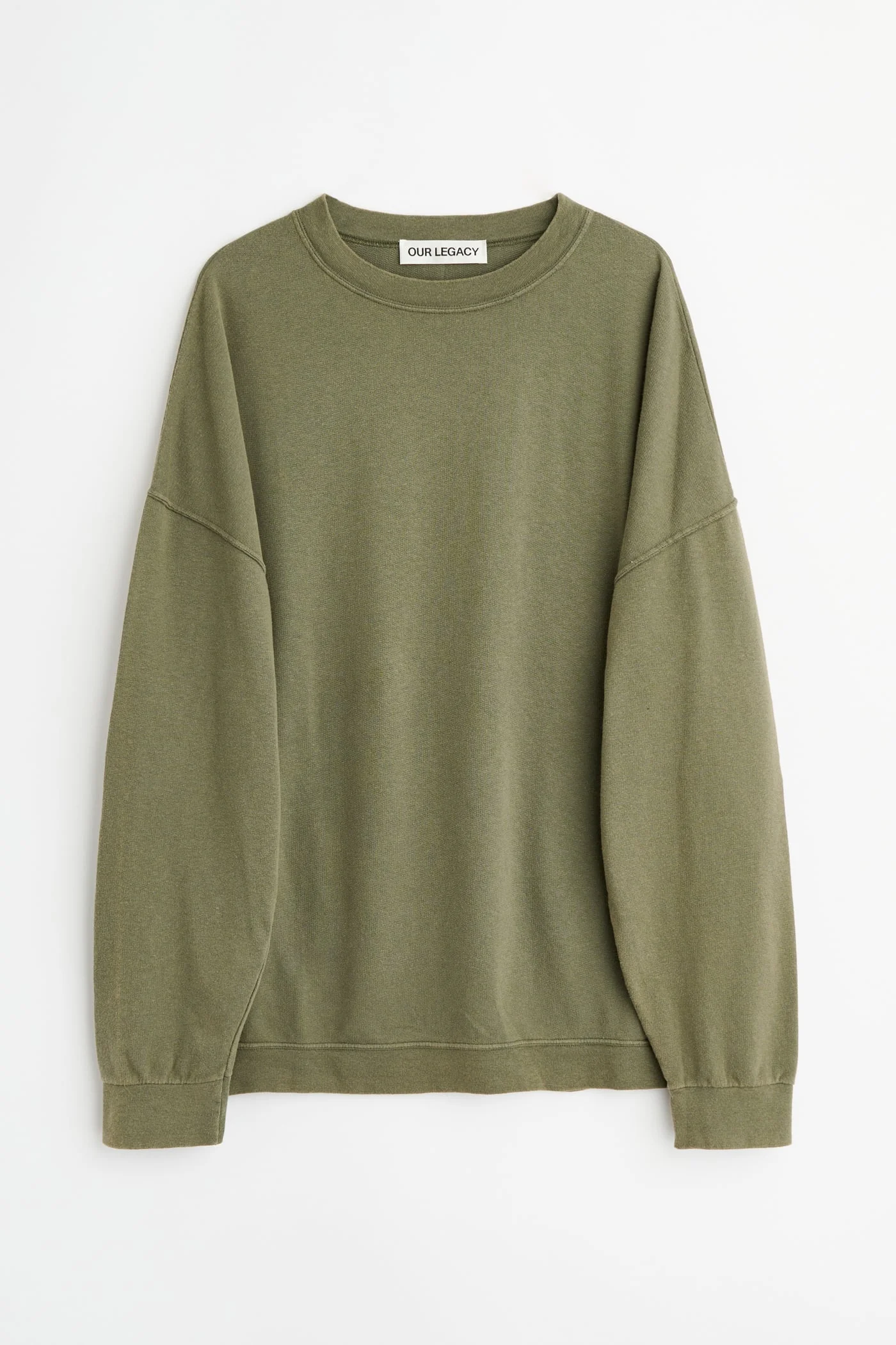 Slack Sweatshirt Worn Olive Rogue Loopback - 1
