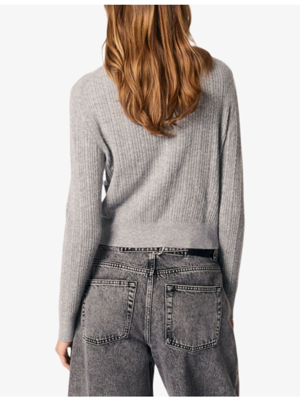 Embellished-collar wool and cashmere cardigan - 4