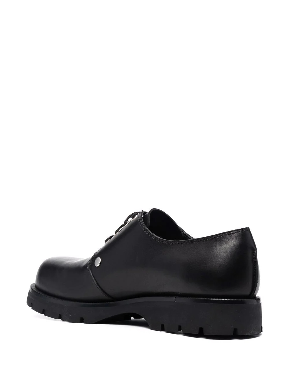 stud-detail lace-up Derby shoes - 3