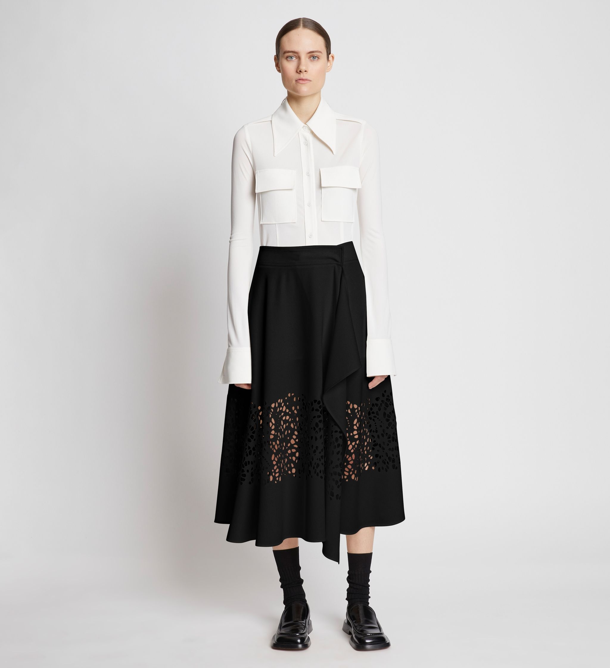 Broderie Anglaise Skirt - 2