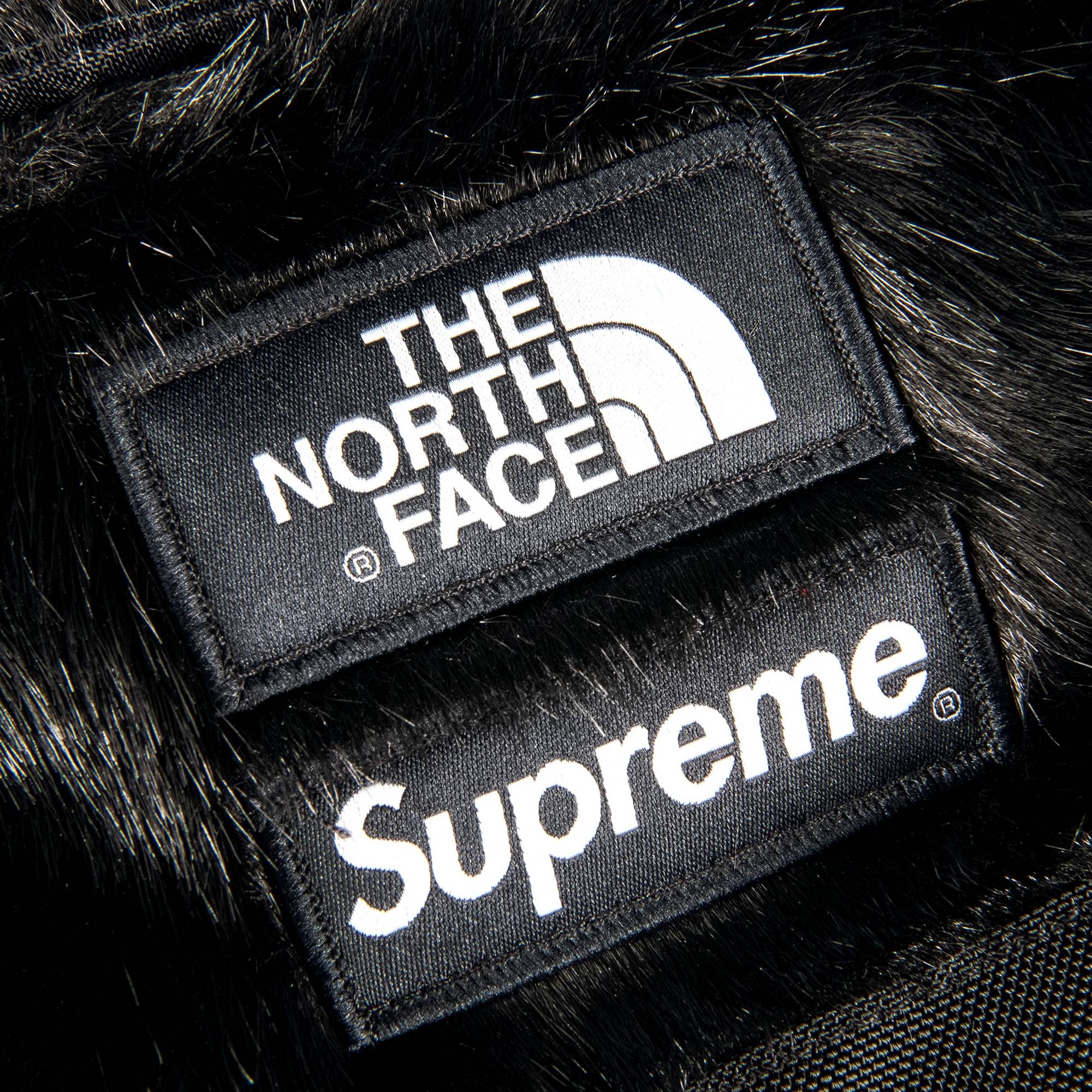 Supreme Supreme x The North Face Faux Fur Backpack 'Black' | REVERSIBLE