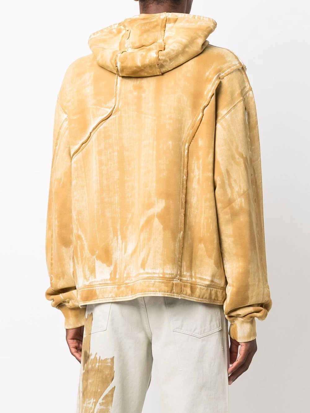 acid wash hoodie - 4