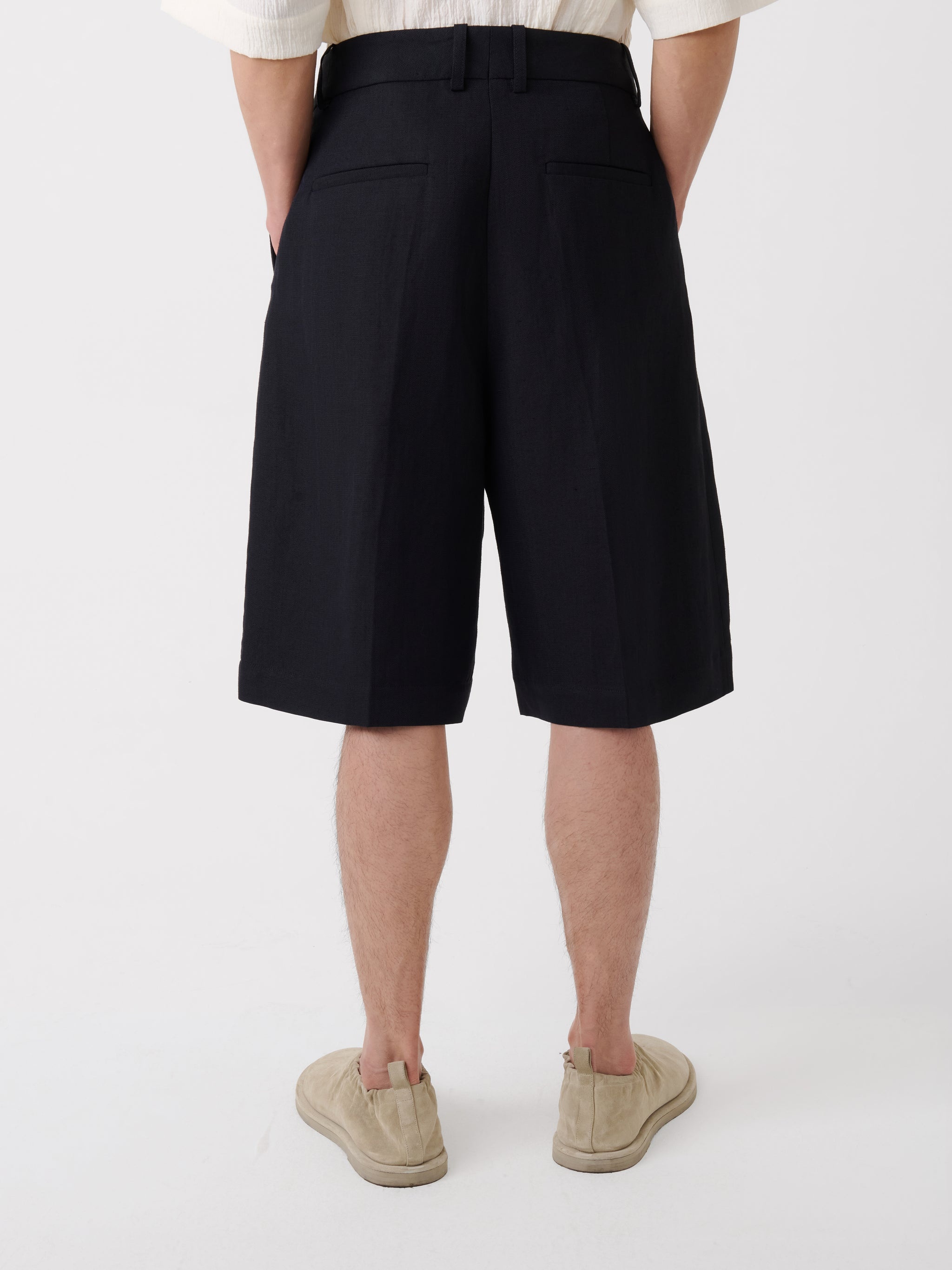 Fowld Linen Short - 6