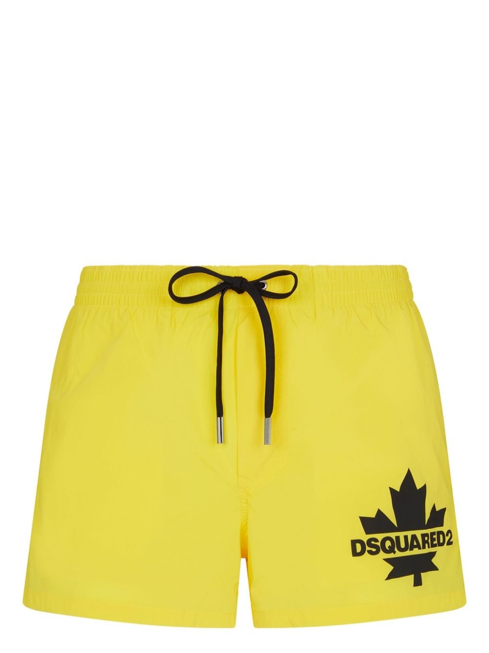 logo-print swim shorts - 1