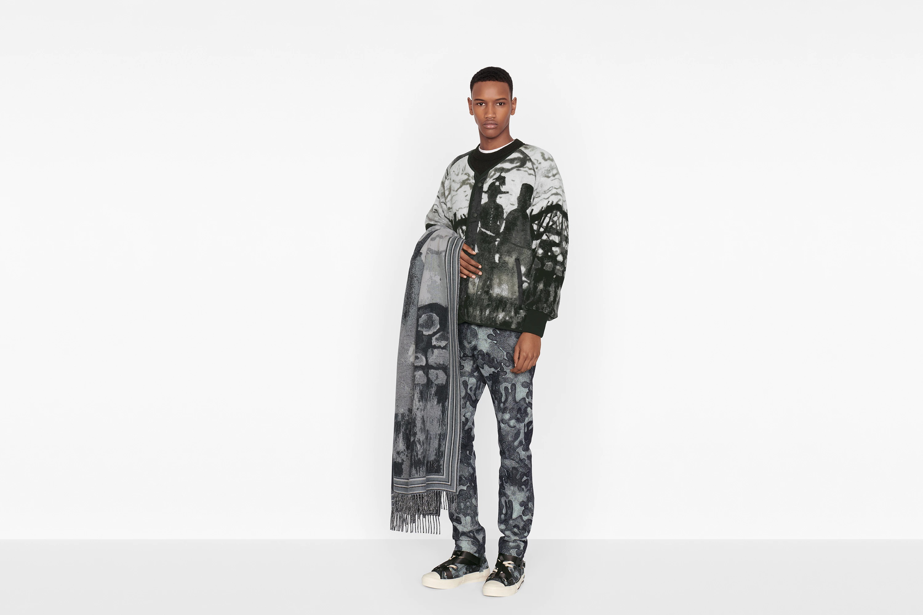 DIOR AND PETER DOIG Blanket - 7