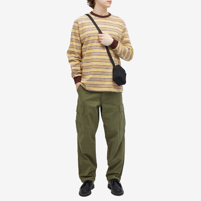 BEAMS PLUS Beams Plus Long Sleeve Multi Stripe Pocket T-Shirt outlook