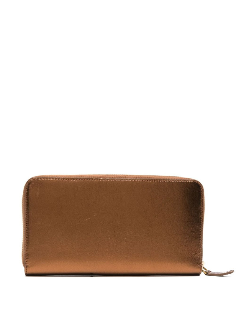 Roberto Cavalli monogram-plaque leather wallet outlook