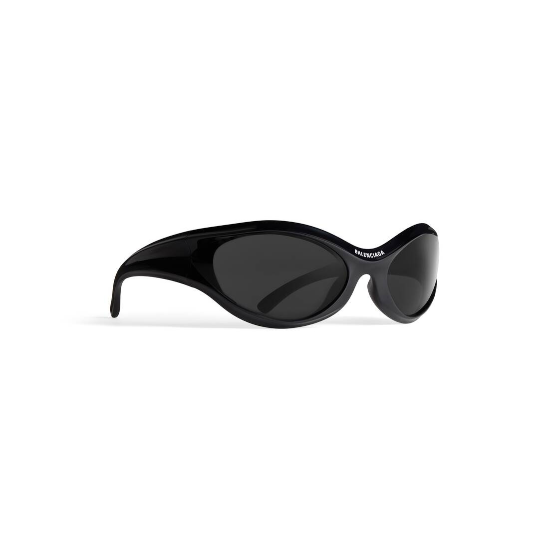 Dynamo Round Sunglasses  in Black - 2