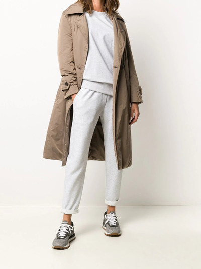 Brunello Cucinelli drawstring cropped sweatpants outlook