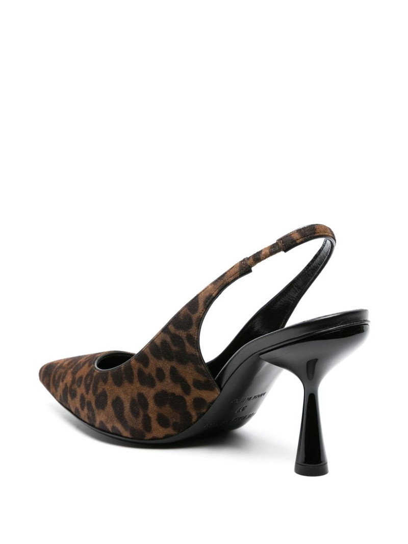 Scuba 90mm leopard-printed pumps 3