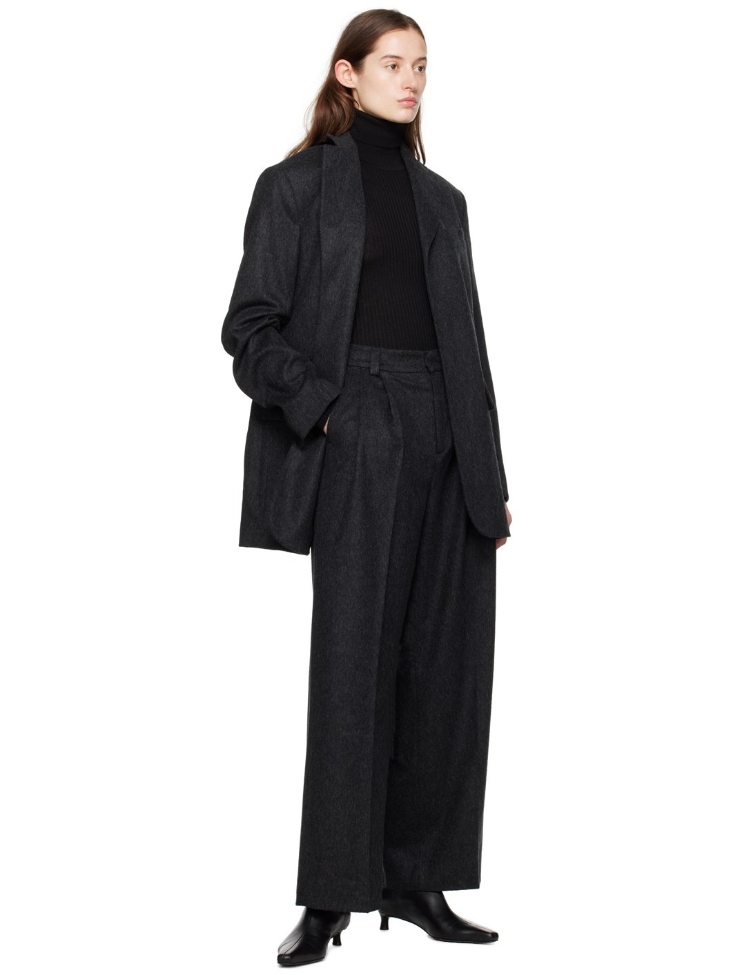 Gray Connie Trousers - 4