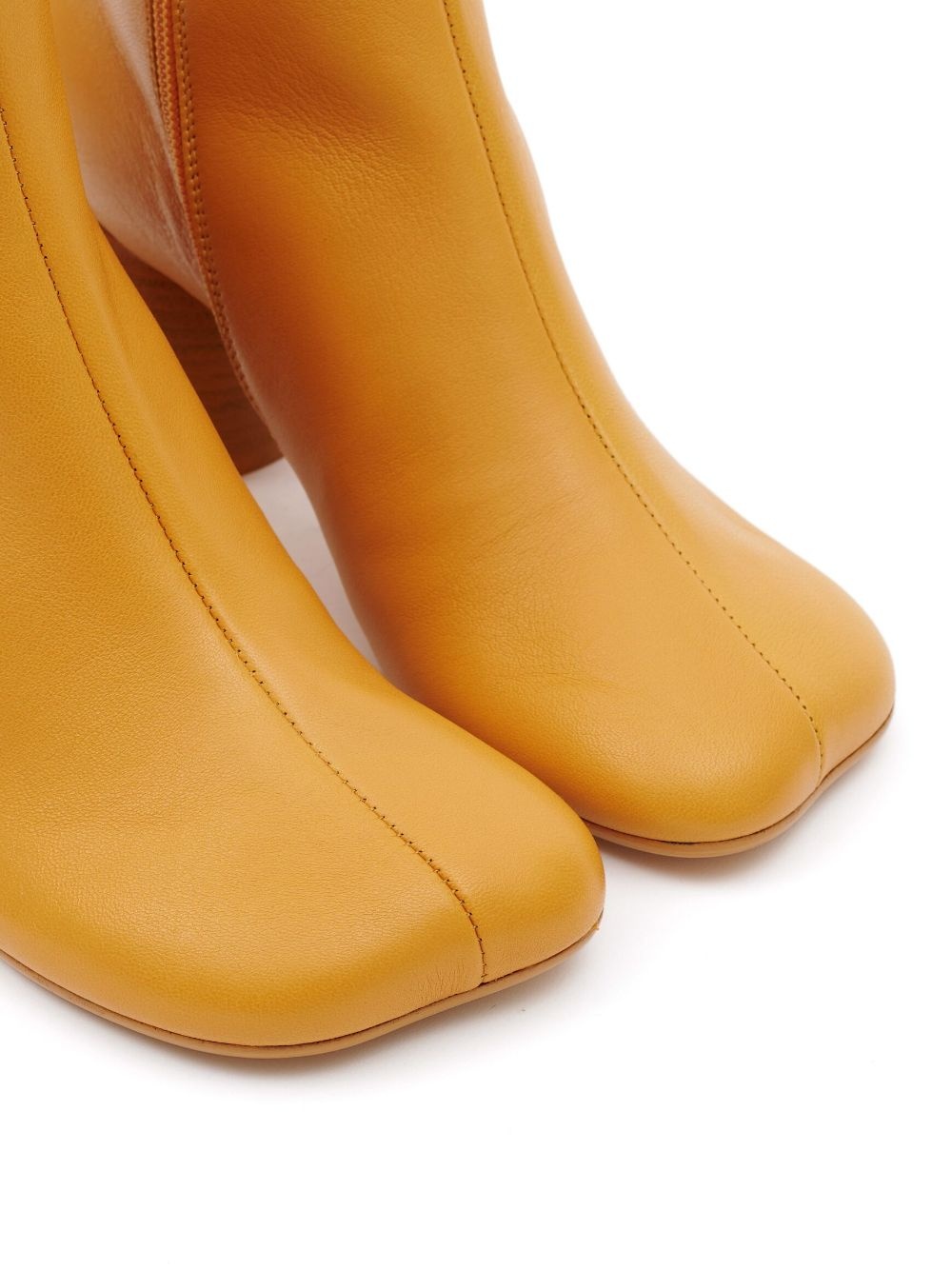 MM6 Maison Margiela Anatomic 68mm leather ankle boots
