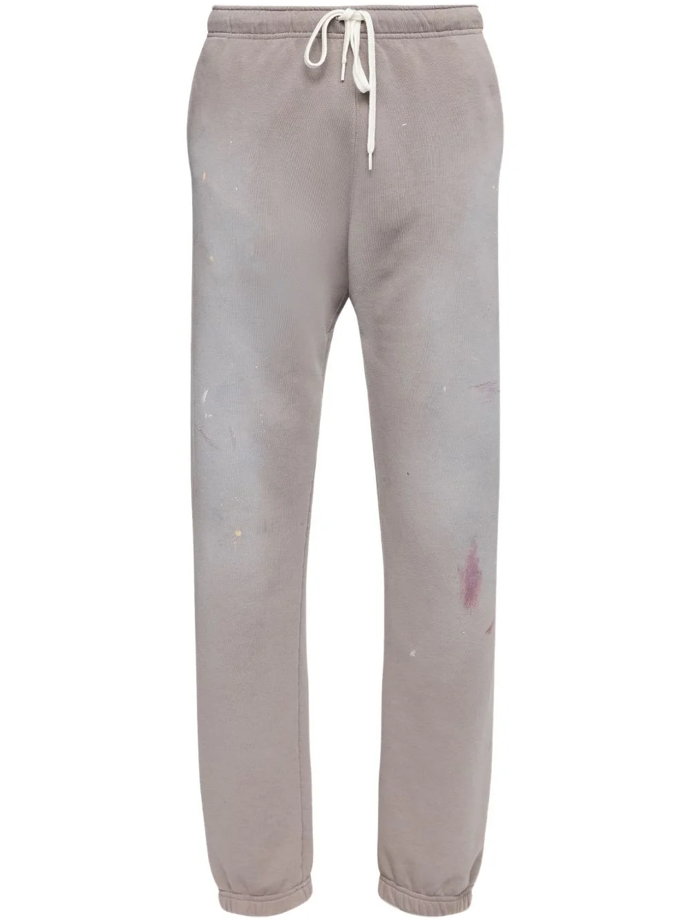 Numbers-motif track pants - 1
