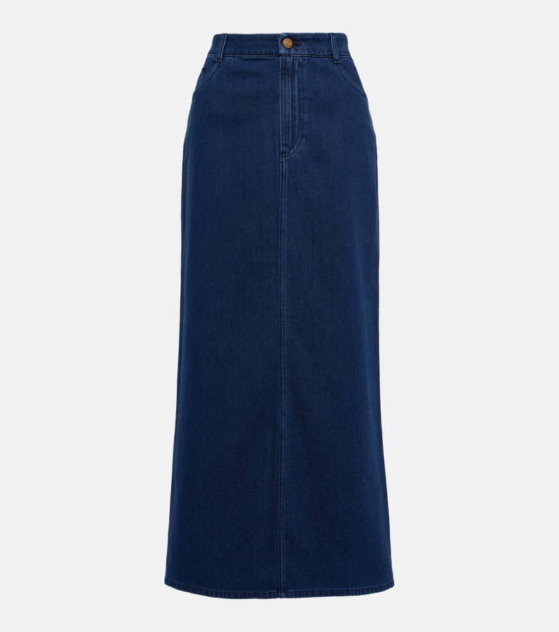 Sera denim midi skirt - 1