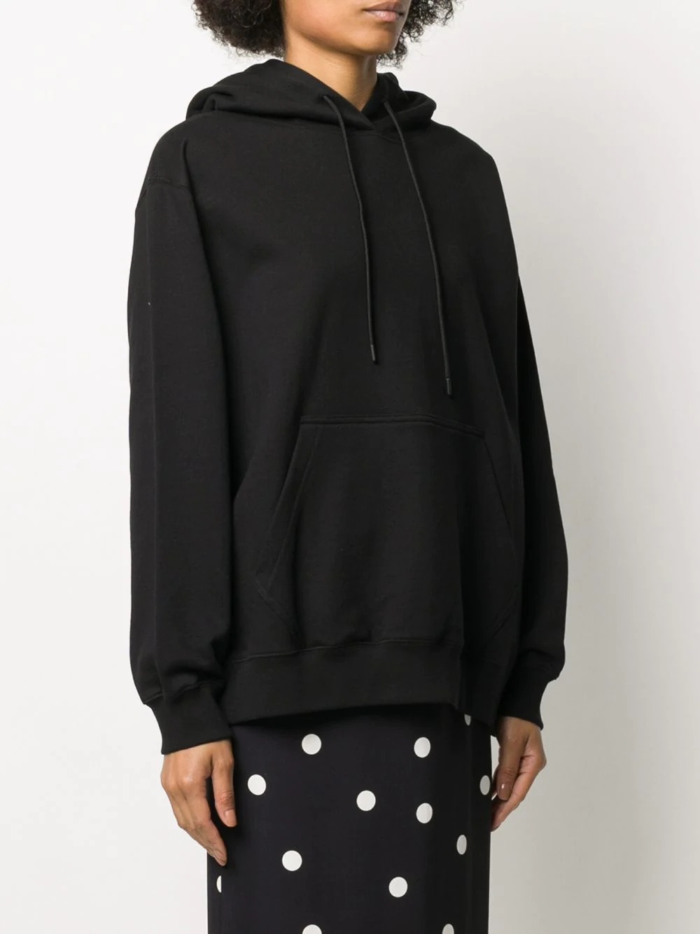 logo-print hooded sweatshirt - 3