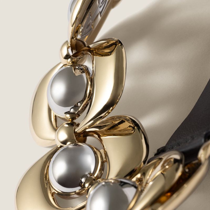 Leather and metal bracelet 3