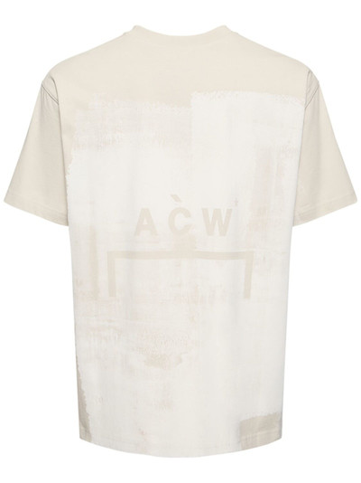 A-COLD-WALL* Brushstroke print cotton jersey t-shirt outlook