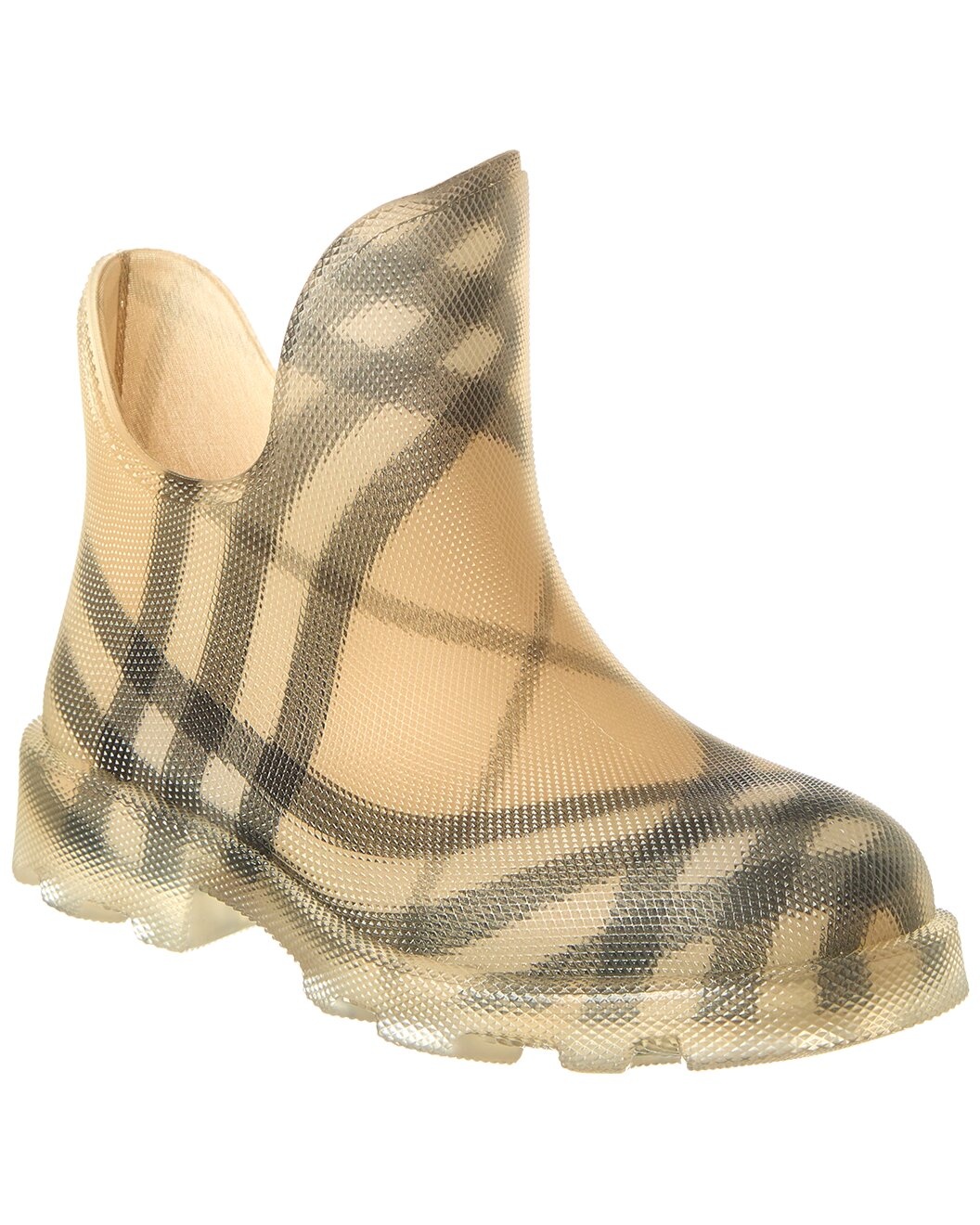 Burberry Check Marsh Low Rubber Boot - 1