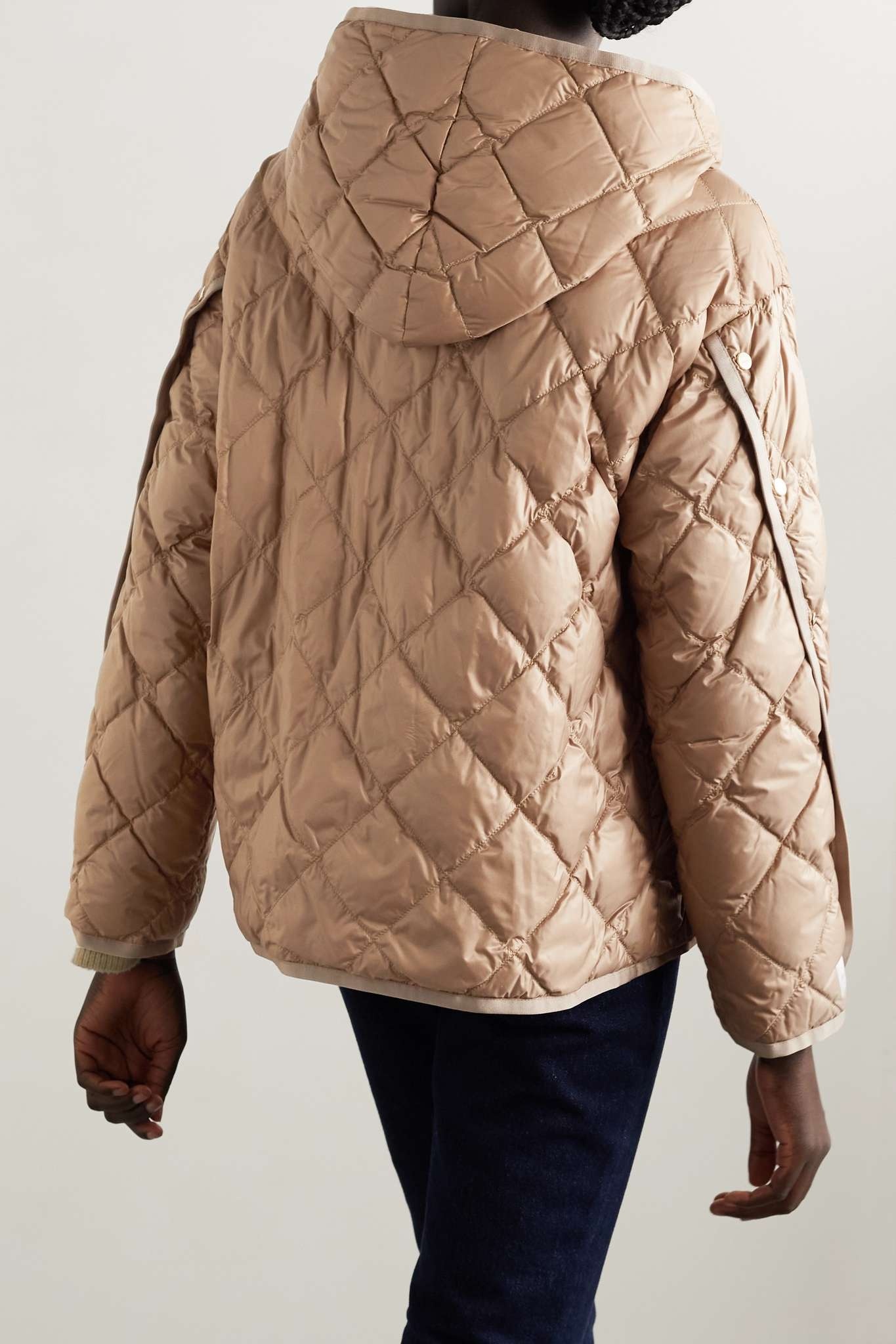 Cube Bisoft hooded quilted shell down jacket - 3