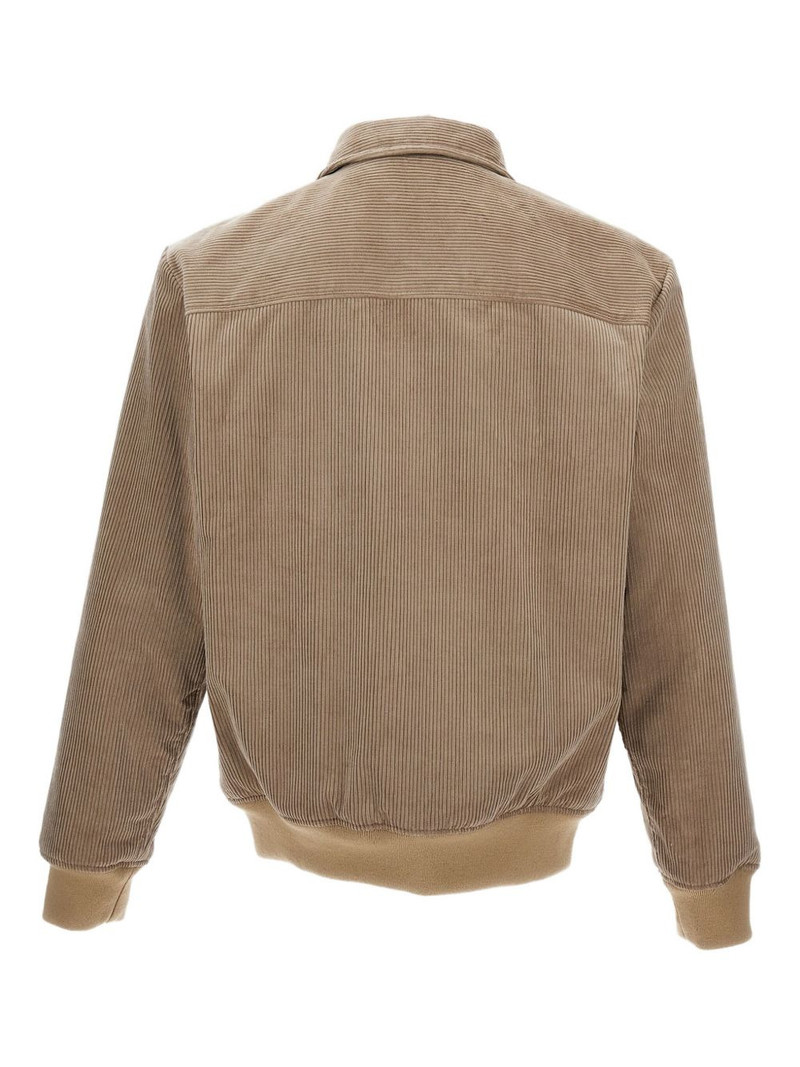 A.P.C. corduroy zip-fastening jacket outlook