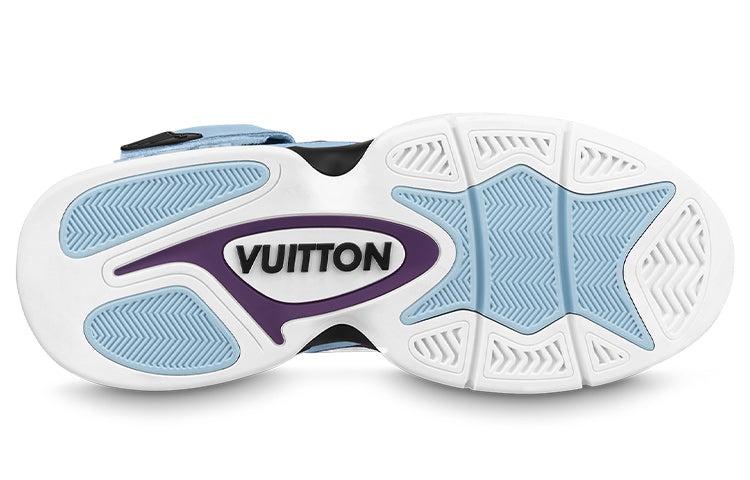 LOUIS VUITTON Trainer 2 Sneakers 'Blue' 1AAHEO - 4