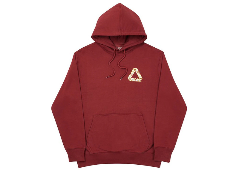 PALACE Palace P3 Team Hood Burgundy outlook