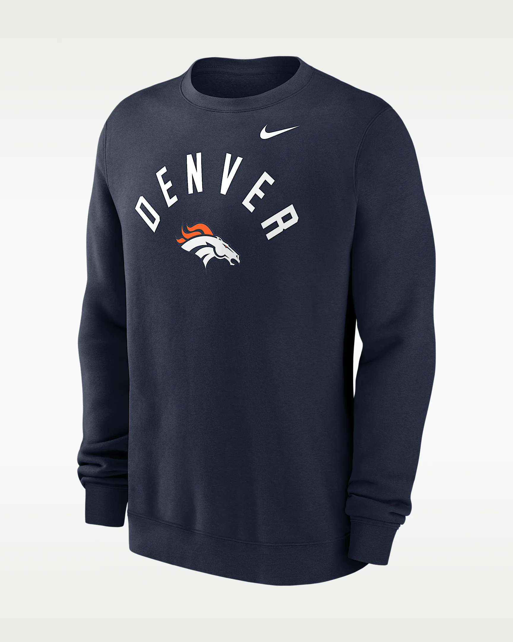 Denver Broncos Club Men's Nike NFL Pullover Crew - 1