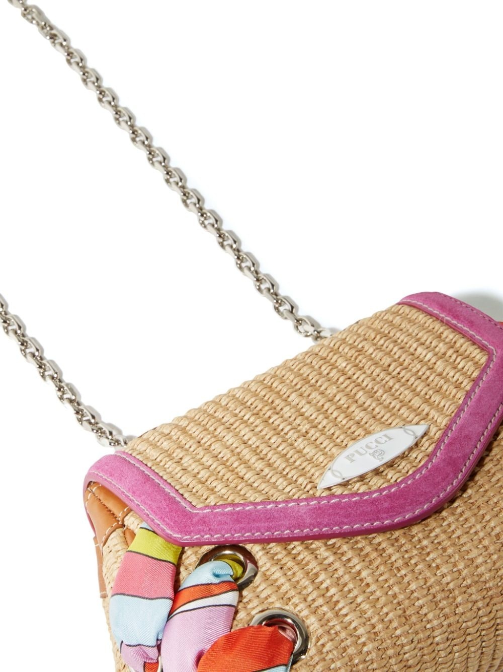 Tressage logo-plaque bag - 5