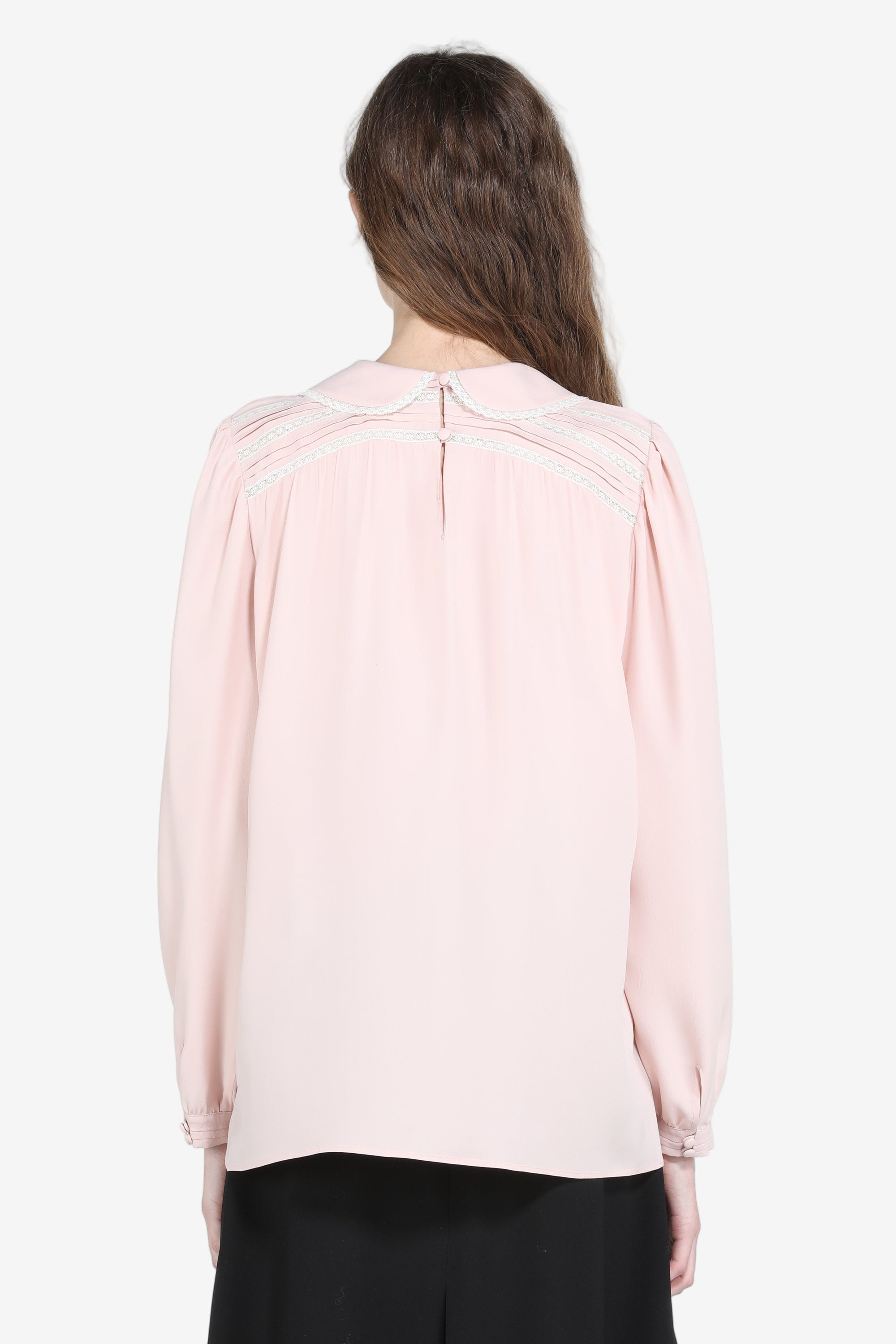 BLOUSE WITH ROUND COLLAR - 2