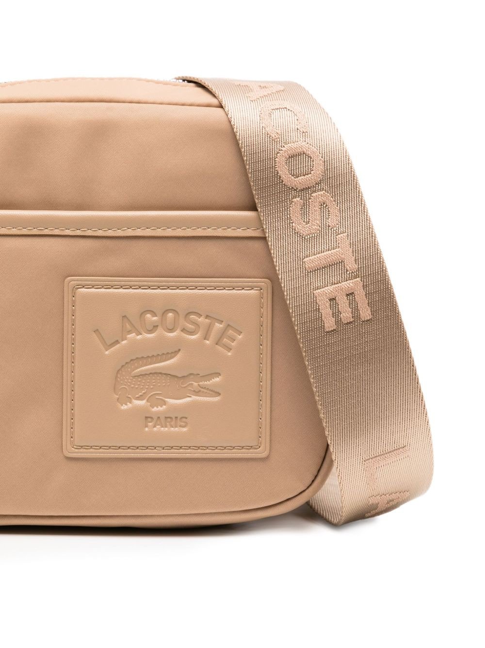 logo-plaque satchel bag - 4