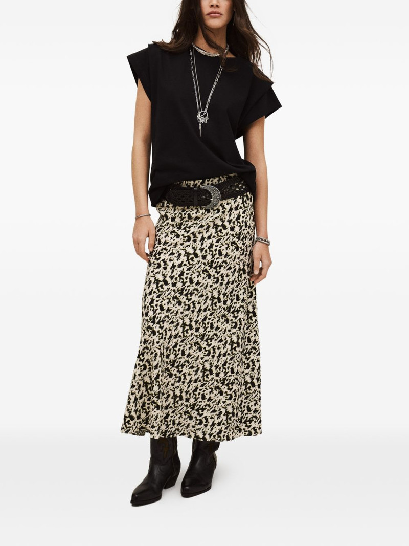 ba&sh Paena patterned skirt outlook
