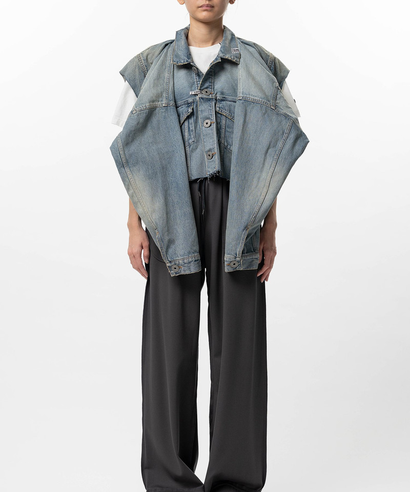 Vest Combined Denim Jacket 15