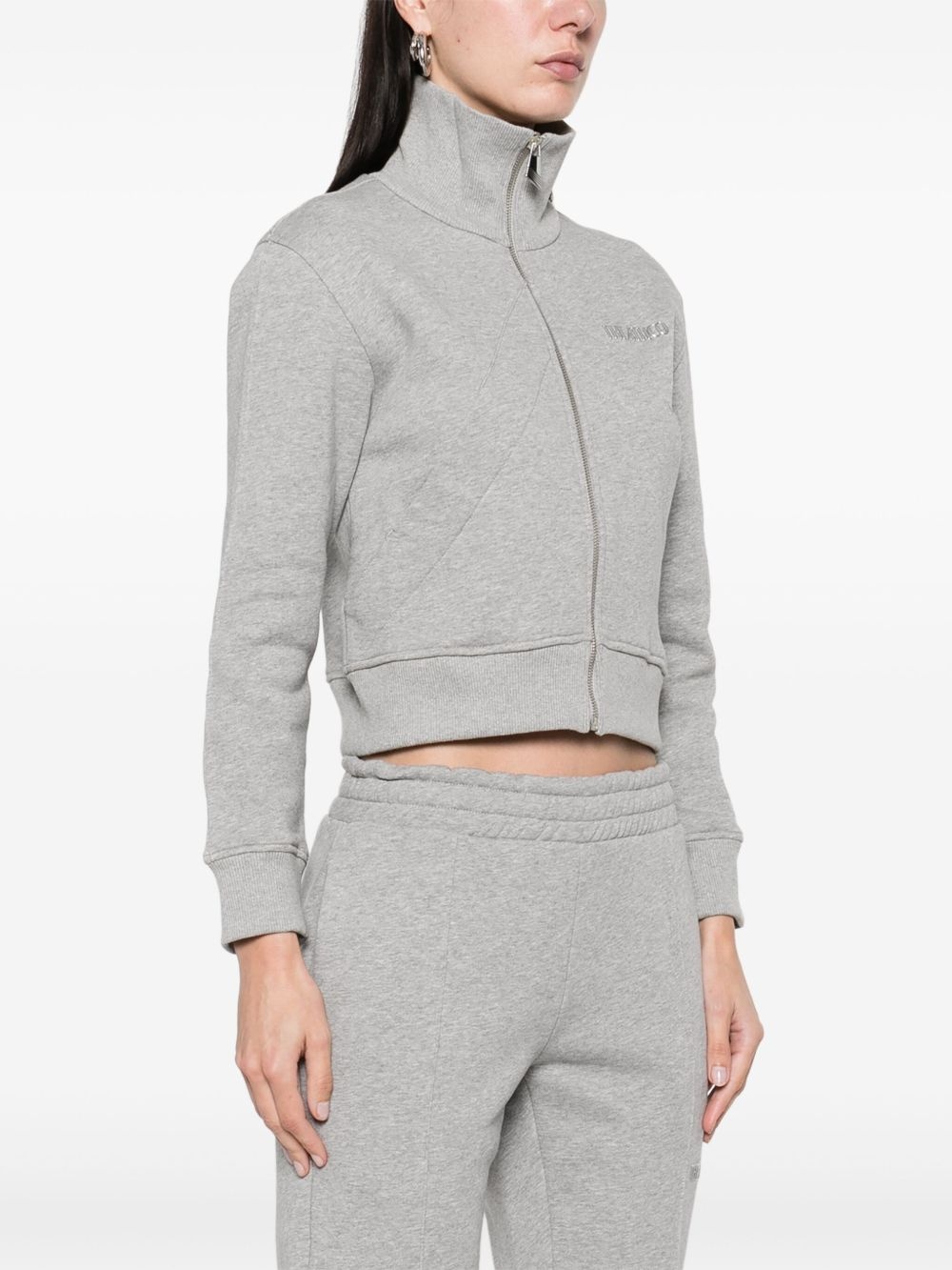 logo-appliqué sweatshirt - 3