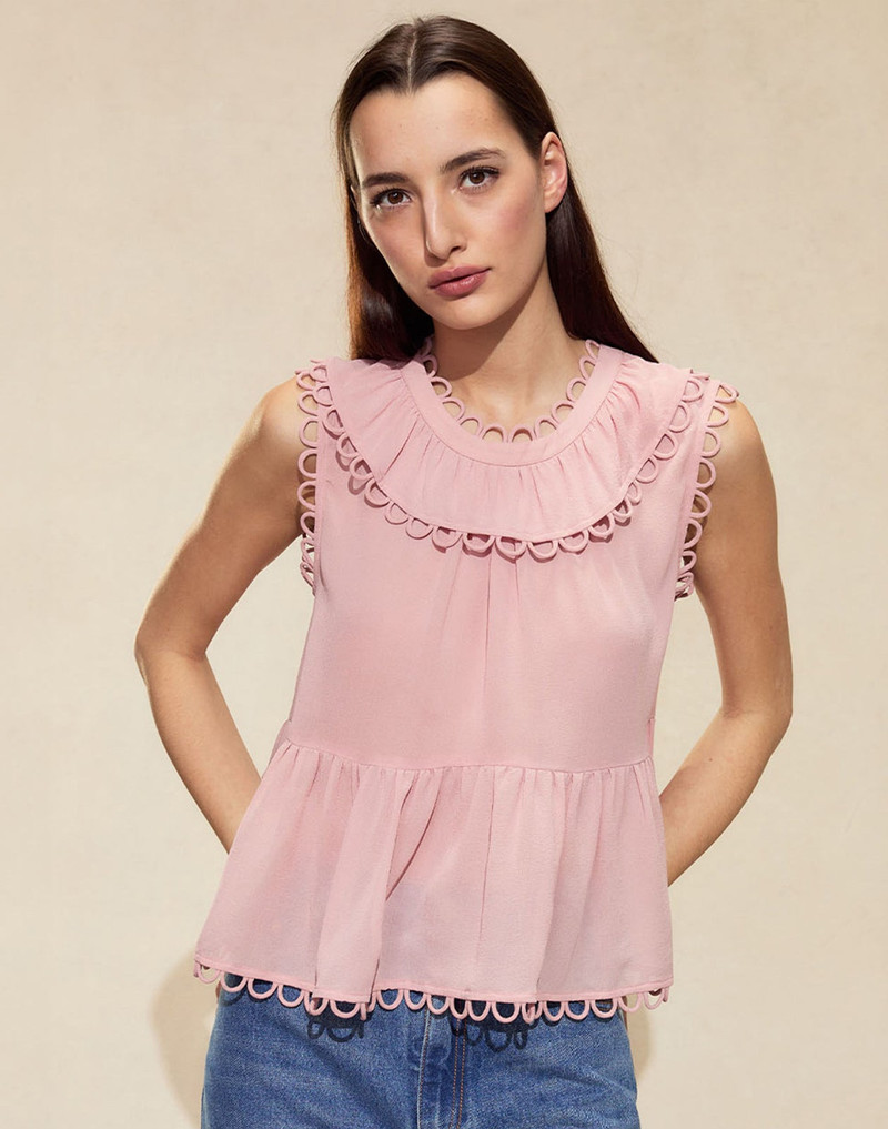 Annabelle Sleeveless Blouse 1