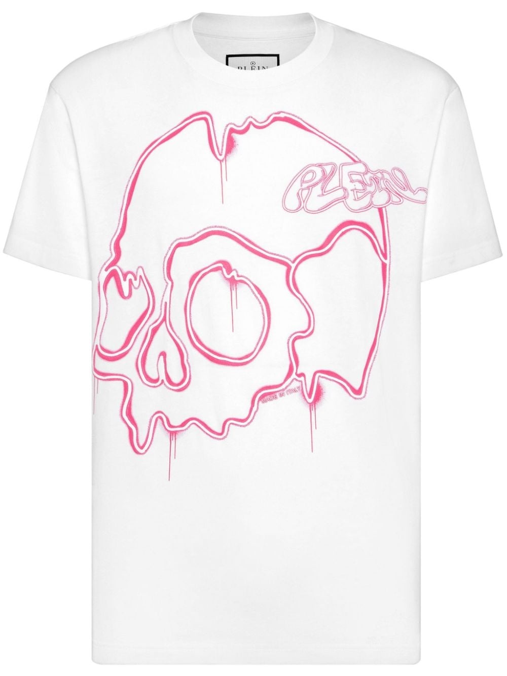 Dripping Skull cotton T-shirt - 1